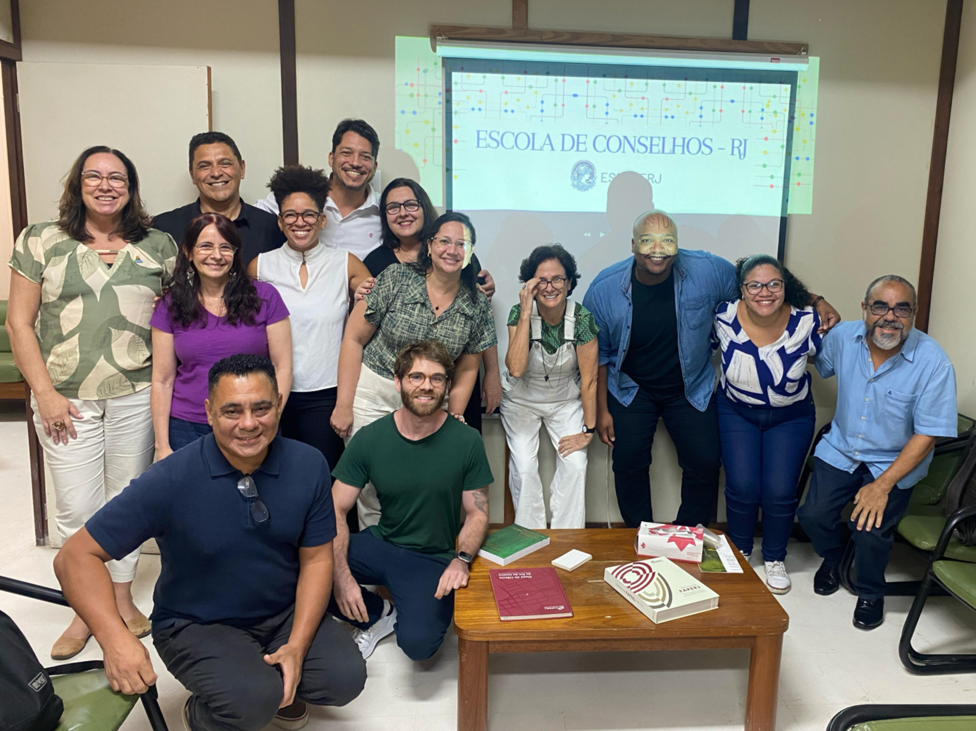 Equipe da Escola de Conselhos do Rio de Janeiro